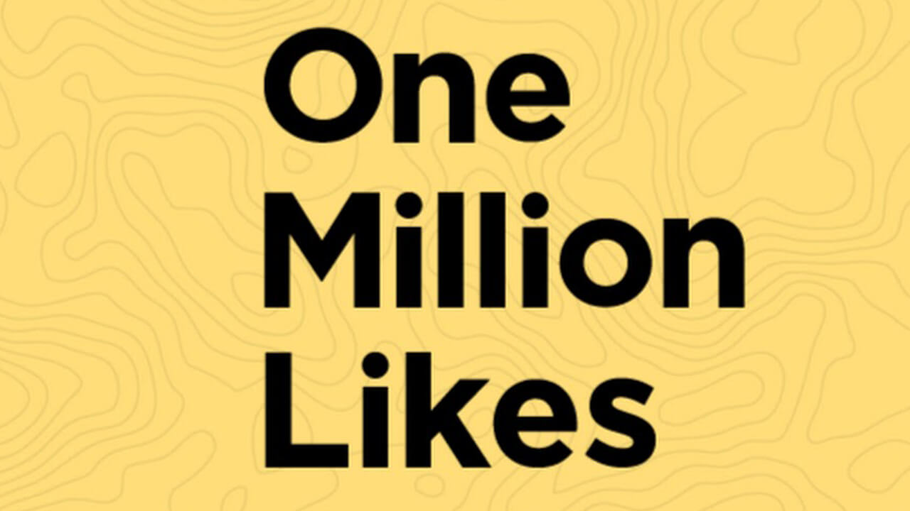 1mlnlks – One Million Likes